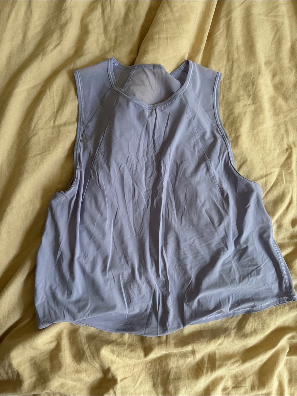 lululemon athletica Lavender Sleeveless Crop Tank